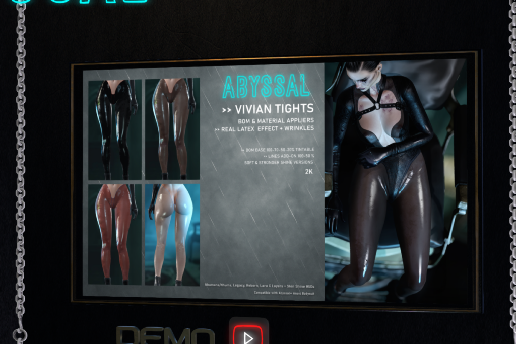 Vivian Tights - Bom/Legacy/MaitreyaX/Nhumana/Reborn/+mods, , L$399