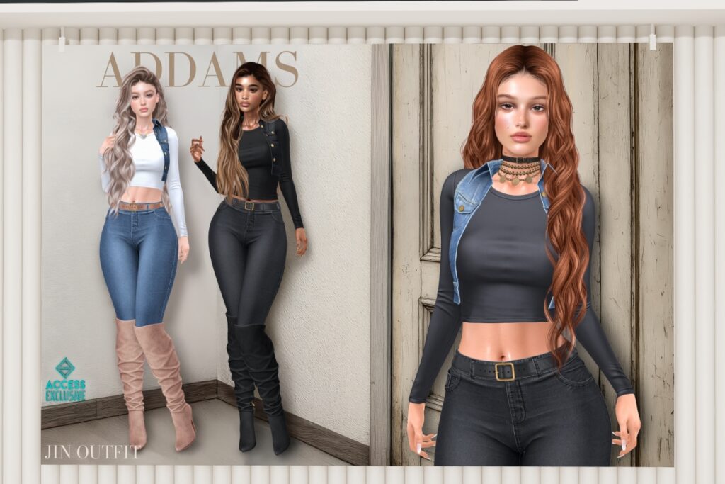 Jin Outfit - GenX/Inithium/Legacy/MaitreyaX/Reborn/+mods, L$250 each/L$1499 each FP/L$3499 MP