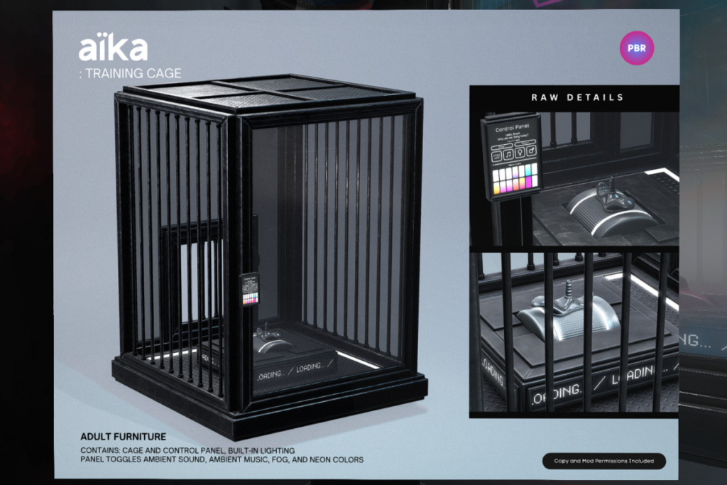 Training Cage, L$1499