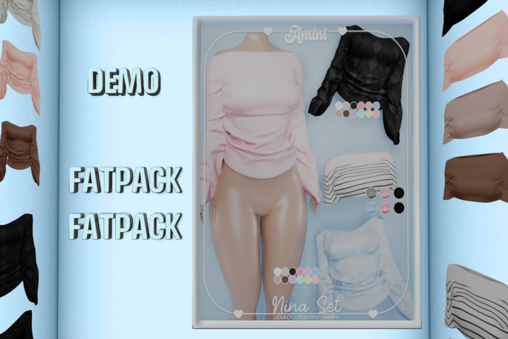 Nina Set - Legacy/MaitreyaX/Reborn, L$295 each/L$1250 each FP