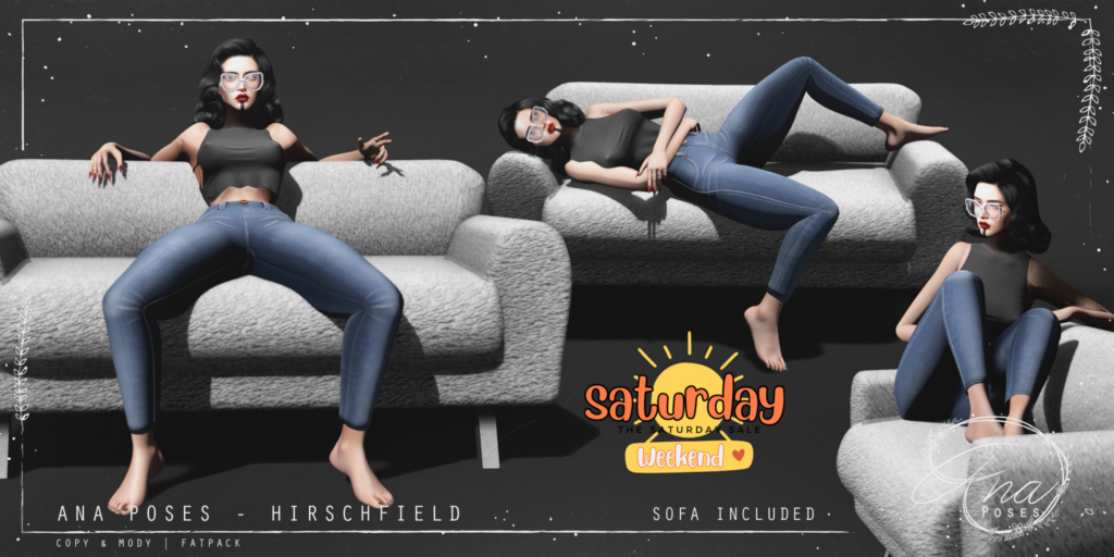 Hirschfield Poses &amp; Prop	&lt;a href=&quot;http://maps.secondlife.com/secondlife/Lunaris/198/50/2651&quot; target=&quot;_blank&quot;&gt;Teleport&lt;/a&gt;