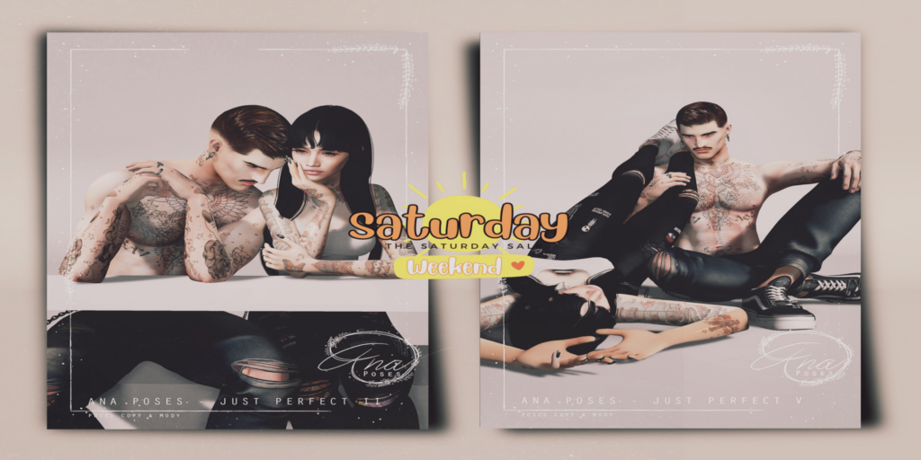 Just Perfect II &amp; Just Perfect V Couples Poses	&lt;a href=&quot;http://maps.secondlife.com/secondlife/Lunaris/198/50/2651&quot; target=&quot;_blank&quot;&gt;Teleport&lt;/a&gt;