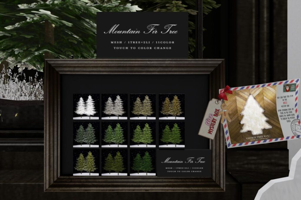 Mountain Fir Tree, L$279 each/L$999 FP