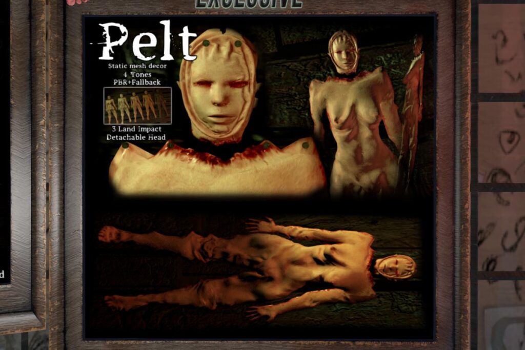 Saint's Pelt Decor, L$199