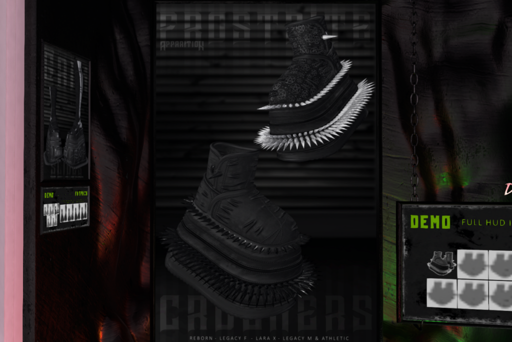 Frostbite Crushers - Legacy F+M/MaitreyaX/Reborn/+mods, L$349 each/L$1599 FP