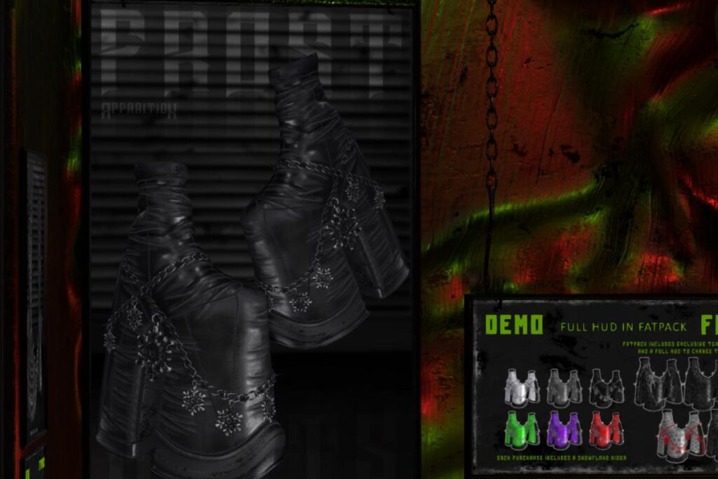 Frost Boots - Legacy/MaitreyaX/Reborn, L$349 each/L$1599 FP