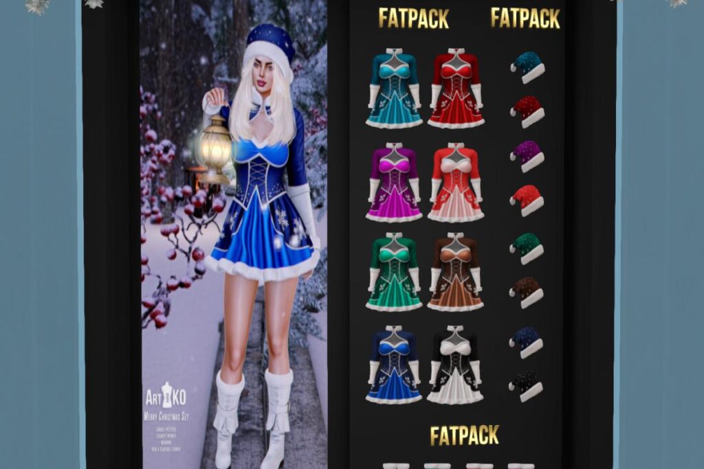 Merry Christmas Set - GenX/Legacy/MaitreyaX/Reborn/+mods, L$199 each/L$1000 each FP