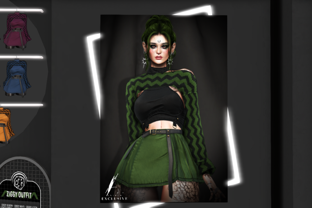 Ziggy Outfit - Legacy/MaitreyaX/Reborn/+mods, L$289 each/L$659 each FP/L$1899 MP
