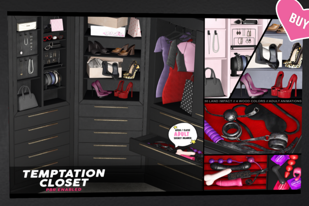 Temptations Closet, L$899