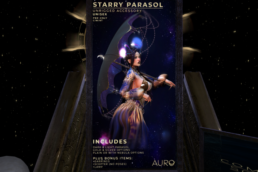 Starry Parasol, L$450