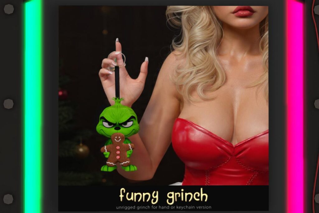 Funny Grinch, L$75 per play