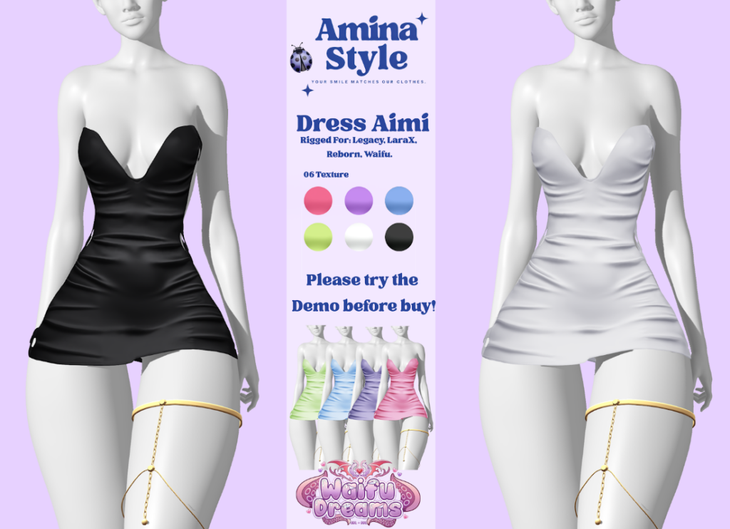 Aimi Dress - Legacy/MaitreyaX/Reborn/+mods