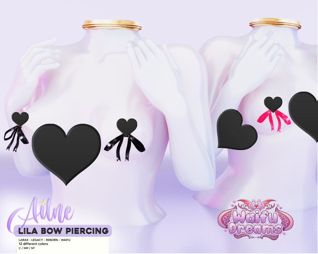 Lila bow piercing - Legacy/MaitreyaX/Reborn/+mods