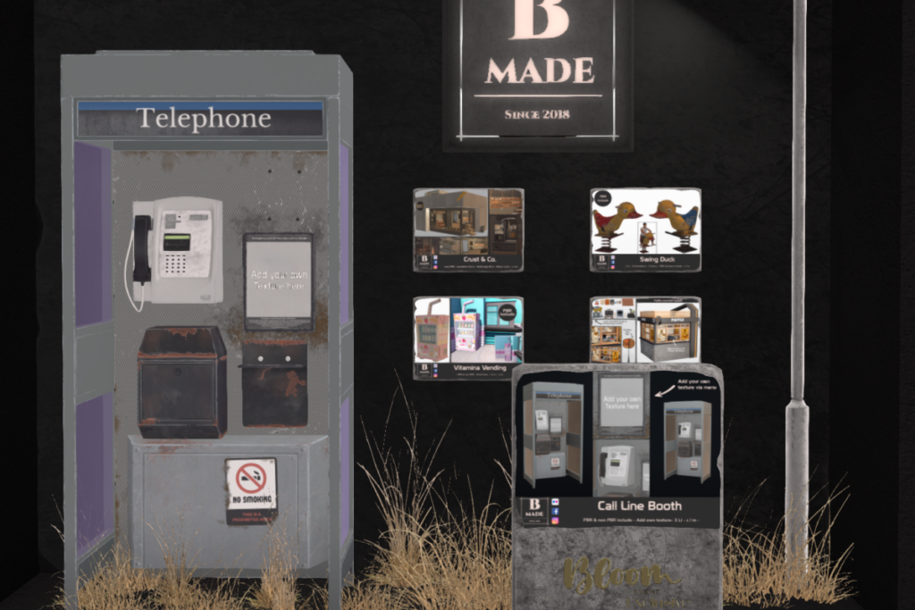 Call Line Booth, L$100