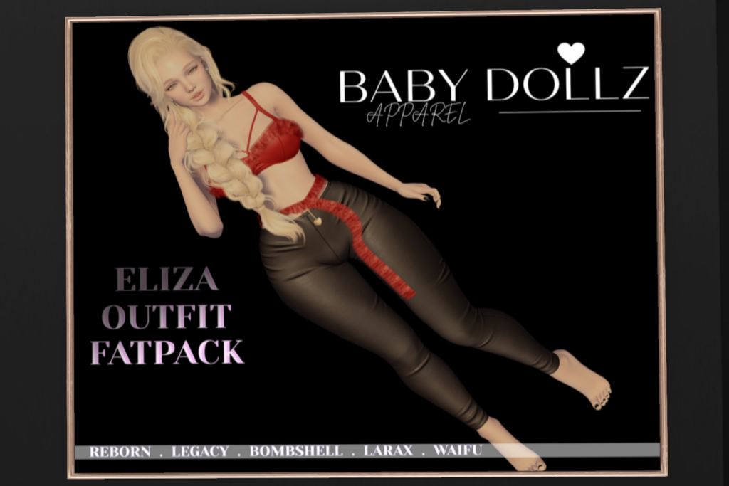 Eliza Outfit - Legacy/MaitreyaX/Reborn/+mods, L$185 each/L$555 FP