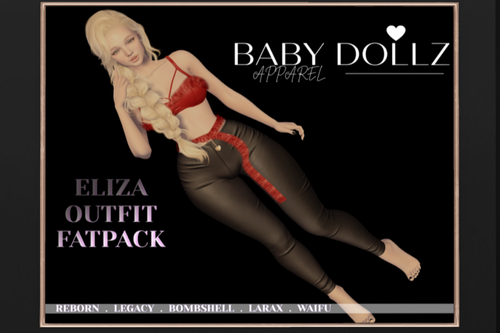 Eliza Outfit - Legacy/MaitreyaX/Reborn/+mods, L$169 each/L$399 FP
