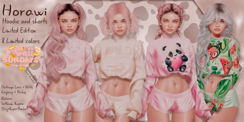 Horawi Outfit - Inithium/Legacy/Maitreya/Reborn/+mods	&lt;a href=&quot;http://maps.secondlife.com/secondlife/Sweet%20Emotion/39/138/21&quot; target=&quot;_blank&quot;&gt;Teleport&lt;/a&gt;