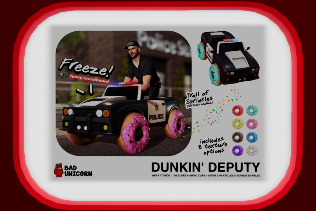 Dunkin Deputy Vehicle, L$499