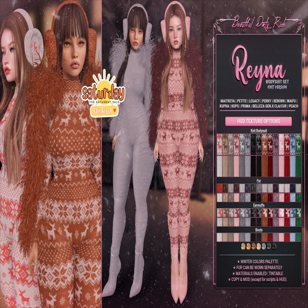 Reyna Bodysuit - GenX/Inithium/Legacy/Maitreya/Peach/Prima/Reborn/+mods	&lt;a href=&quot;http://maps.secondlife.com/secondlife/Beautiful%20Dirty%20Rich/125/121/22&quot; target=&quot;_blank&quot;&gt;Teleport&lt;/a&gt;