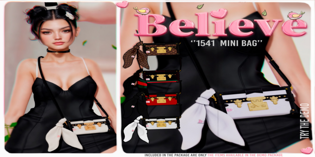1541 Mini Bag	&lt;a href=&quot;http://maps.secondlife.com/secondlife/Bliss%20Kingdom/65/111/1501&quot; target=&quot;_blank&quot;&gt;Teleport&lt;/a&gt;