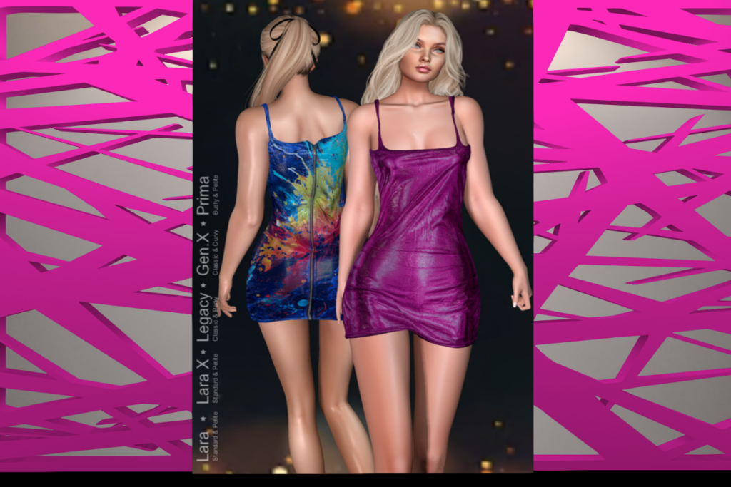 Amber Dress - GenX/Legacy/Maitreya/Prima/+mods, L$2175 each/L$1275 FP