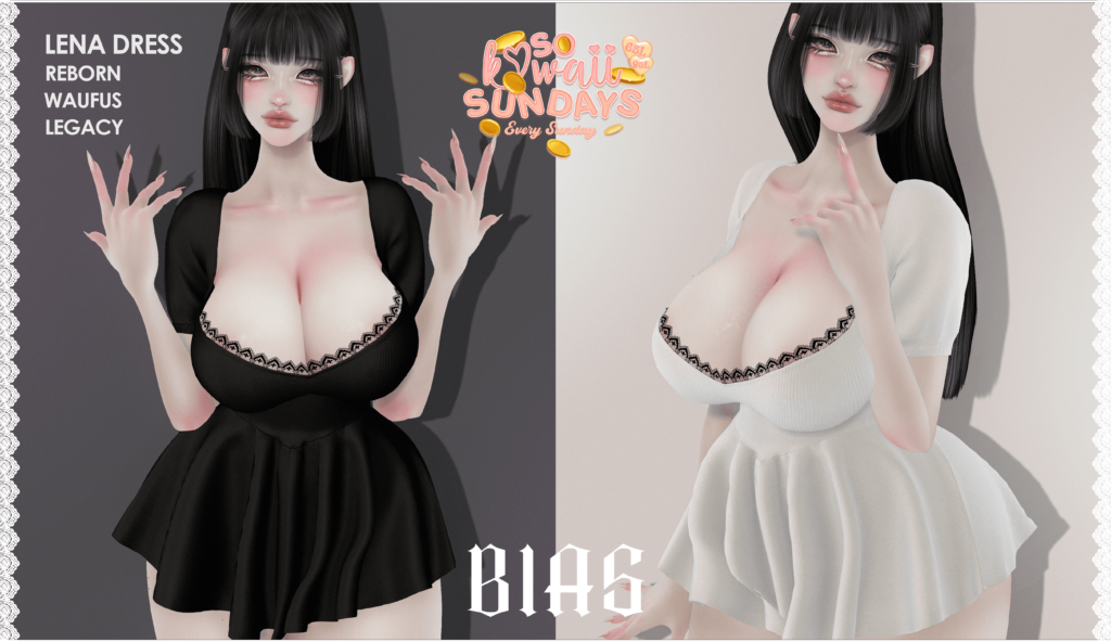 Lena Dress - Legacy/Reborn/+mods	&lt;a href=&quot;https://maps.secondlife.com/secondlife/Phoenix%20Paradise/67/84/1580&quot; target=&quot;_blank&quot;&gt;Teleport&lt;/a&gt;