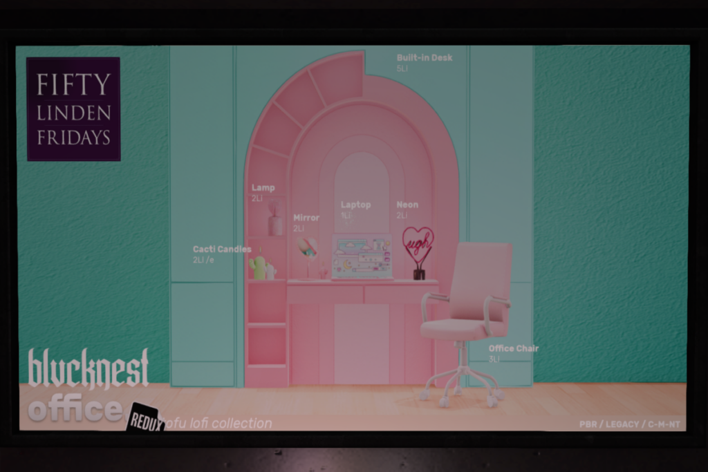 Tofu Lofi Collection	&lt;a href=&quot;http://maps.secondlife.com/secondlife/BLACK%20NEST/233/131/21&quot; target=&quot;_blank&quot;&gt;Teleport&lt;/a&gt;