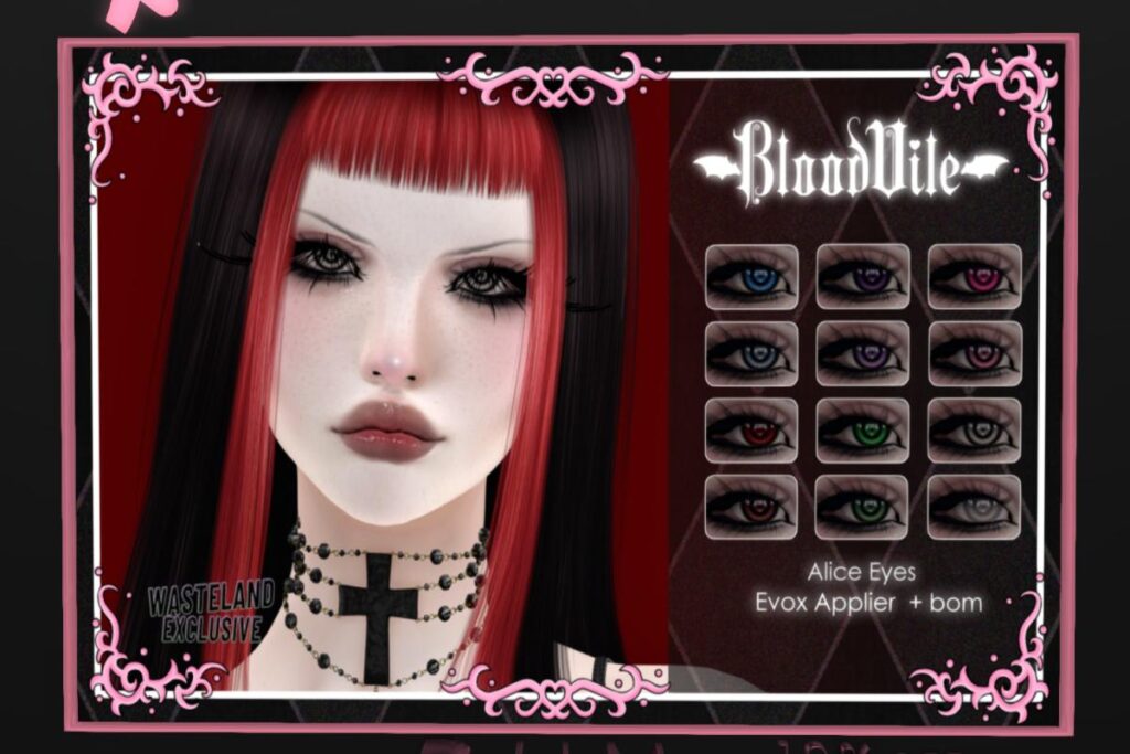 Alice Eyes - BOM/EvoX, L$270