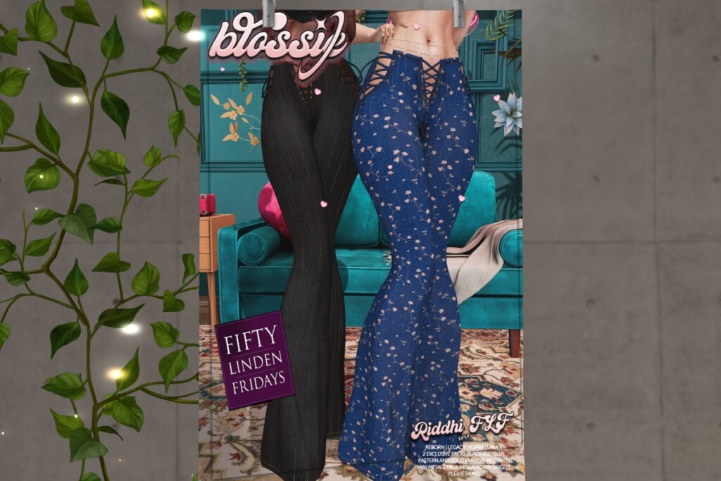 Riddhi Jeans - Inithium/Legacy/MaitreyaX/Reborn	&lt;a href=&quot;http://maps.secondlife.com/secondlife/Northbrook/194/95/3329&quot; target=&quot;_blank&quot;&gt;Teleport&lt;/a&gt;