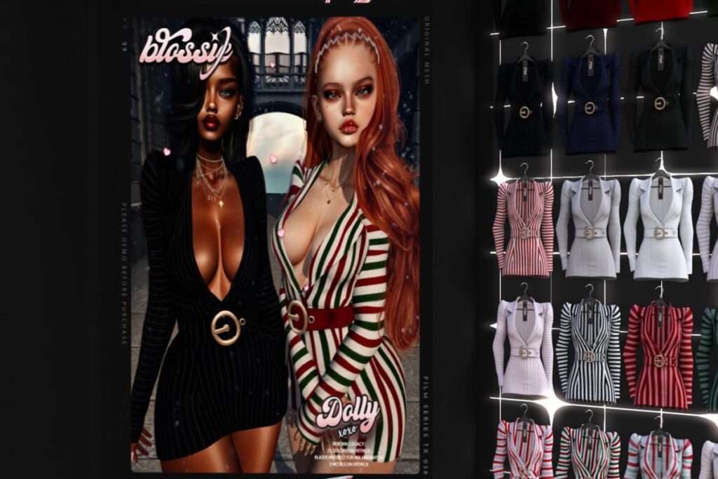 Dolly Dress - Legacy/Reborn, L$288 each/L$1288 FP