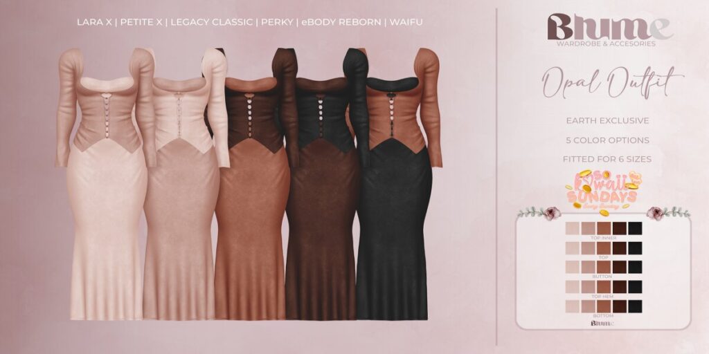 Opal Outfit - Legacy/MaitreyaX/Reborn/+mods	&lt;a href=&quot;http://maps.secondlife.com/secondlife/Bruschetta/149/46/1301&quot; target=&quot;_blank&quot;&gt;Teleport&lt;/a&gt;