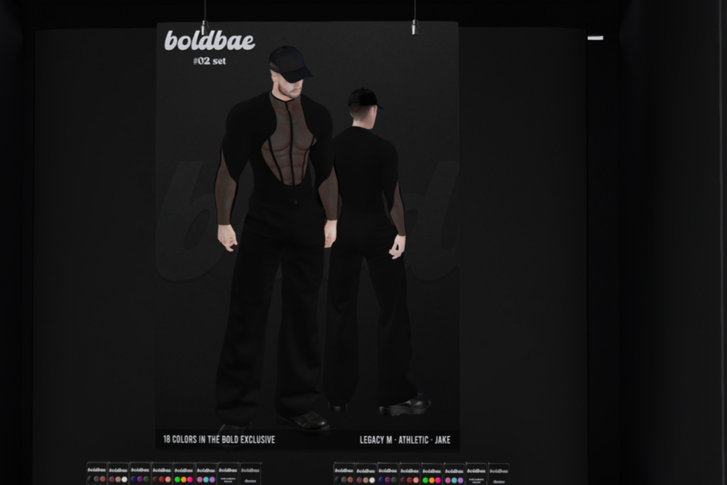 #02 Set Shirt &amp; Pants - Jake/Legacy/+mods, L$249 each/L$1249 each FP/L$1799 MP