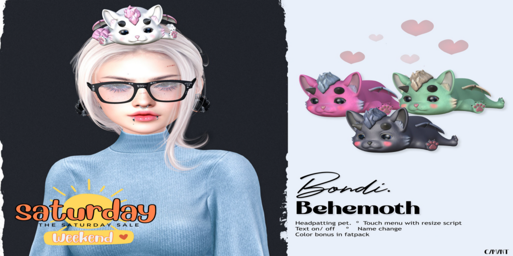 Behemoth Accessory	&lt;a href=&quot;http://maps.secondlife.com/secondlife/Daydreaming/19/66/22&quot; target=&quot;_blank&quot;&gt;Teleport&lt;/a&gt;