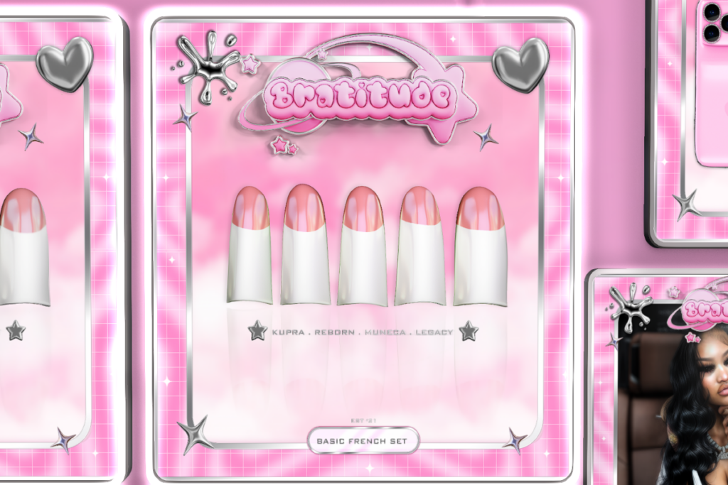 Basic French Set Nails - Inithium/Legacy/Reborn/Yentements