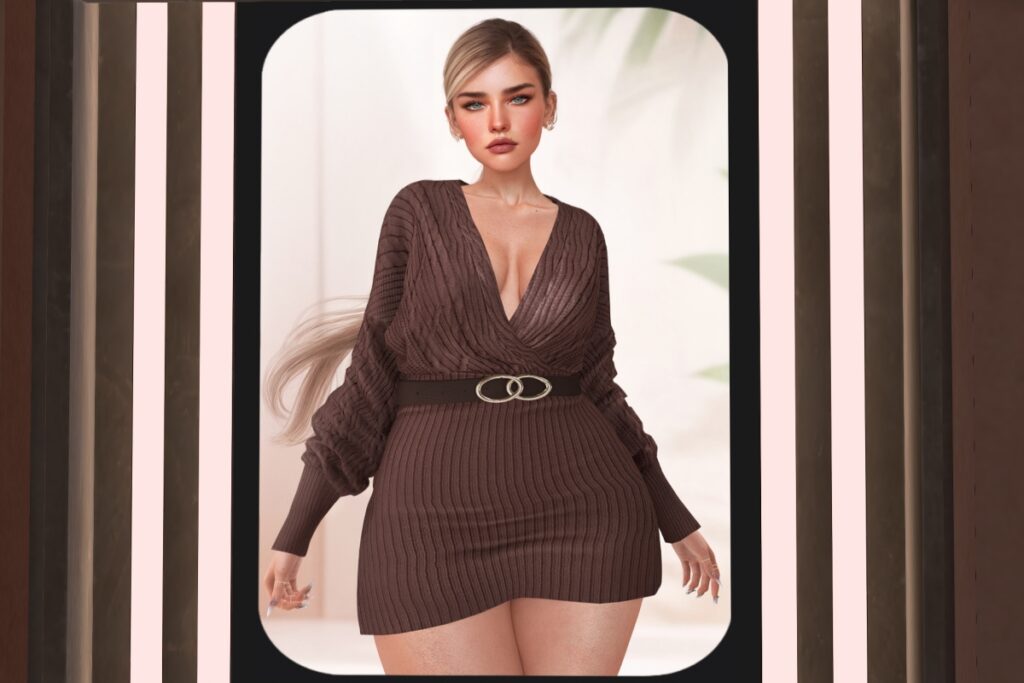 Marseille Knit Dress - Legacy/Maitreya/Reborn/+mods, L$575 FP