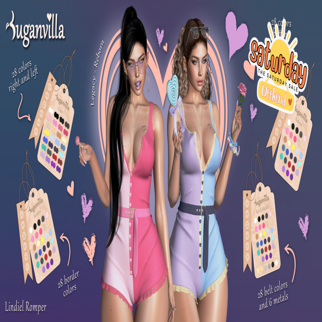 Lindiel Romper - Legacy/Reborn	&lt;a href=&quot;http://maps.secondlife.com/secondlife/Toowoomba/63/193/136&quot; target=&quot;_blank&quot;&gt;Teleport&lt;/a&gt;