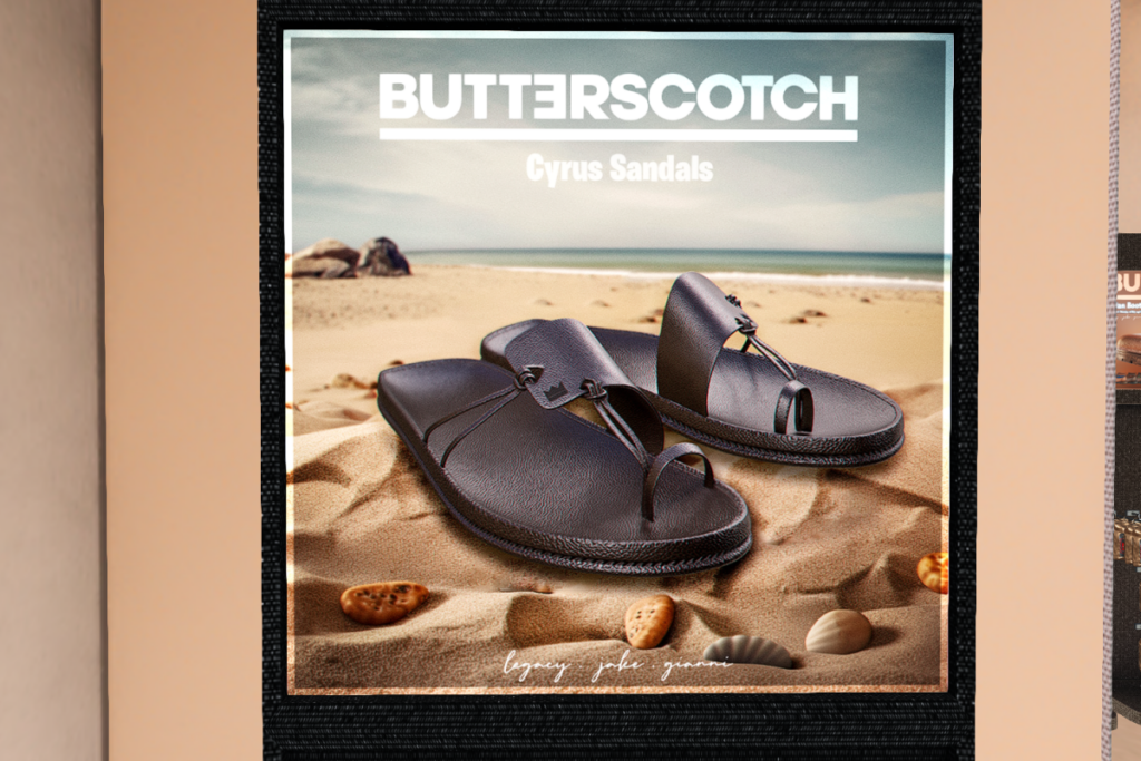 Cyrus Sandals - Gianni/Jake/Legacy	&lt;a href=&quot;http://maps.secondlife.com/secondlife/BUTTERSCOTCH/129/152/24&quot; target=&quot;_blank&quot;&gt;Teleport&lt;/a&gt;