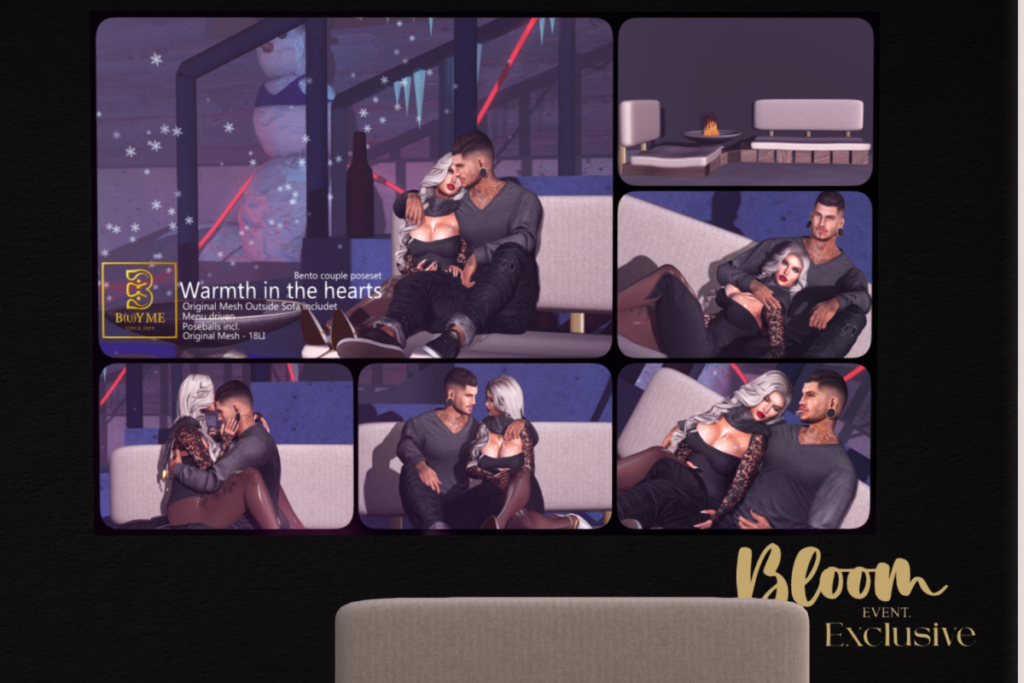 Warmth in the Hearts Poses+Furniture, L$690