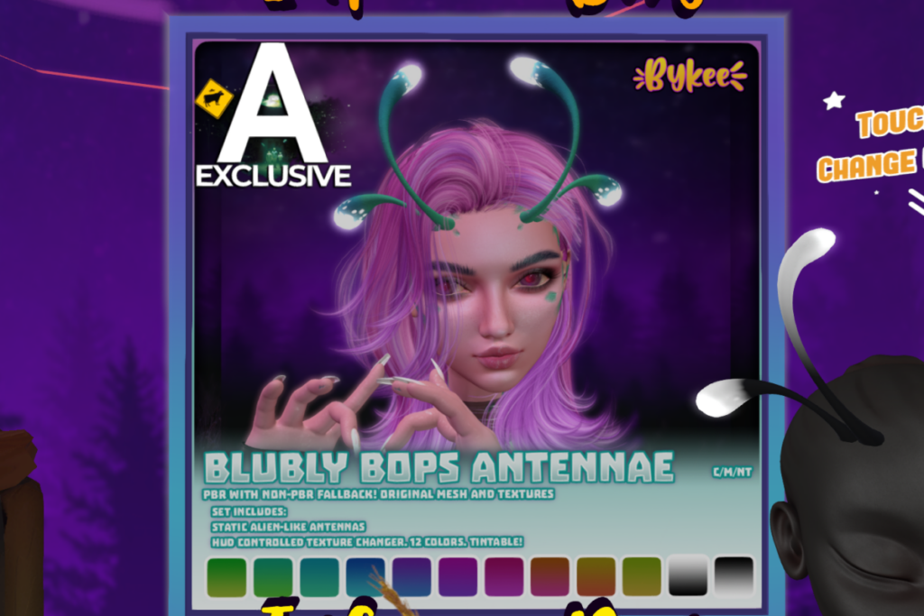 Bubbly Bops Antennae, L$125
