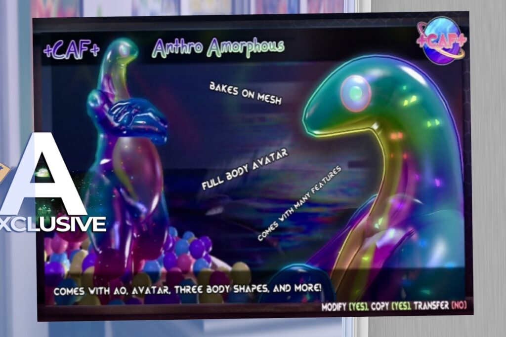 Anthro Amorphos Avatar, L$2000