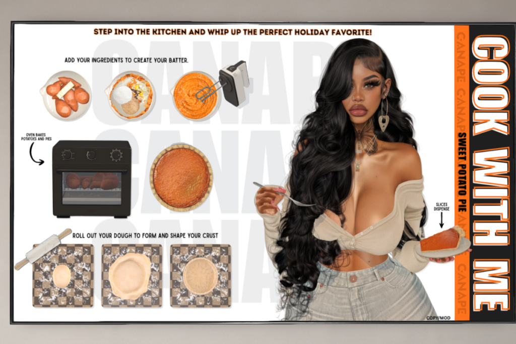 Cook With Me - Sweet Potato Pie, L$999