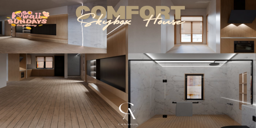 Comfort Skybox	&lt;a href=&quot;http://maps.secondlife.com/secondlife/Canarun/241/130/24&quot; target=&quot;_blank&quot;&gt;Teleport&lt;/a&gt;