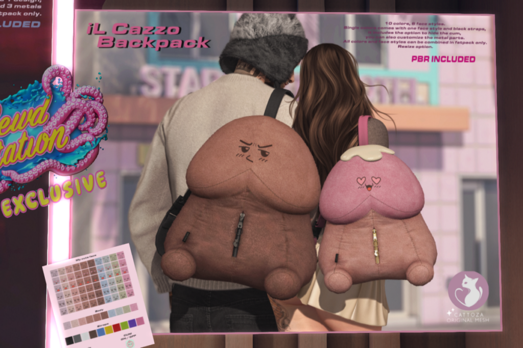 iL Cazzo Backpack, L$599