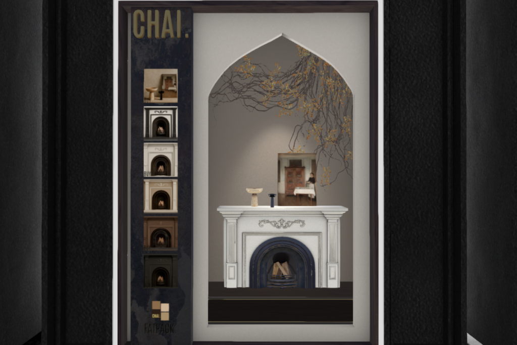 Hearth Fireplace, L$299 each/L$1399 FP