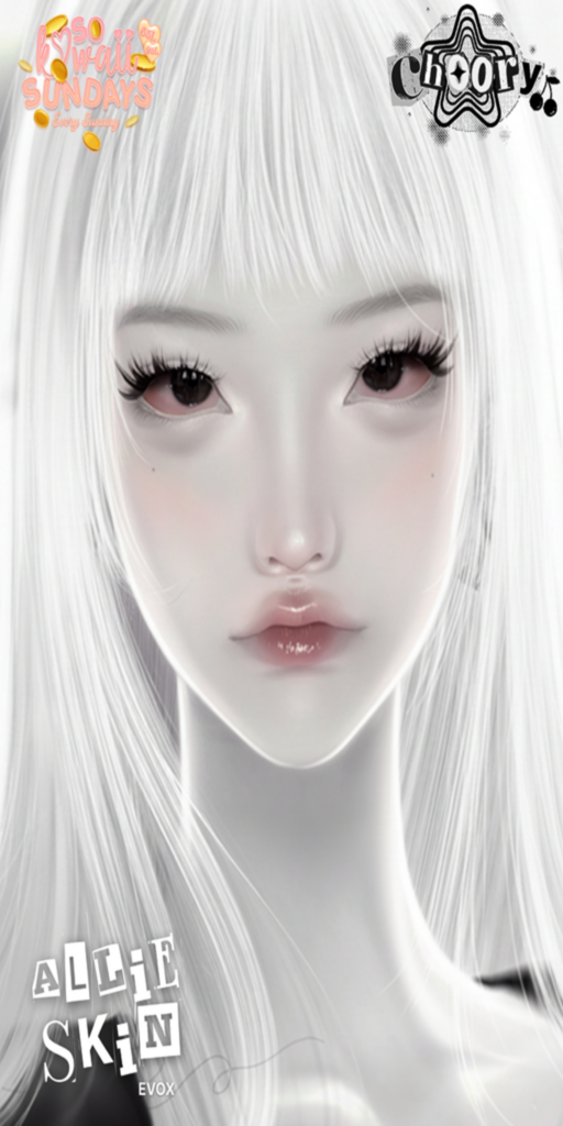 Allie Skin - EvoX	&lt;a href=&quot;http://maps.secondlife.com/secondlife/Viktel%20Aria/221/198/21&quot; target=&quot;_blank&quot;&gt;Teleport&lt;/a&gt;