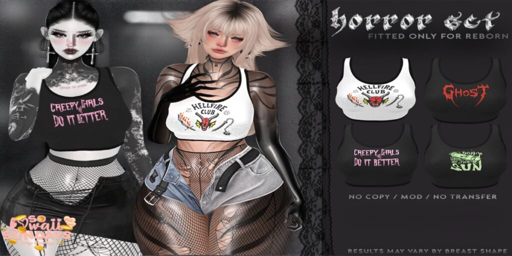 Horror Set - Reborn	&lt;a href=&quot;http://maps.secondlife.com/secondlife/Hashira/37/169/3&quot; target=&quot;_blank&quot;&gt;Teleport&lt;/a&gt;