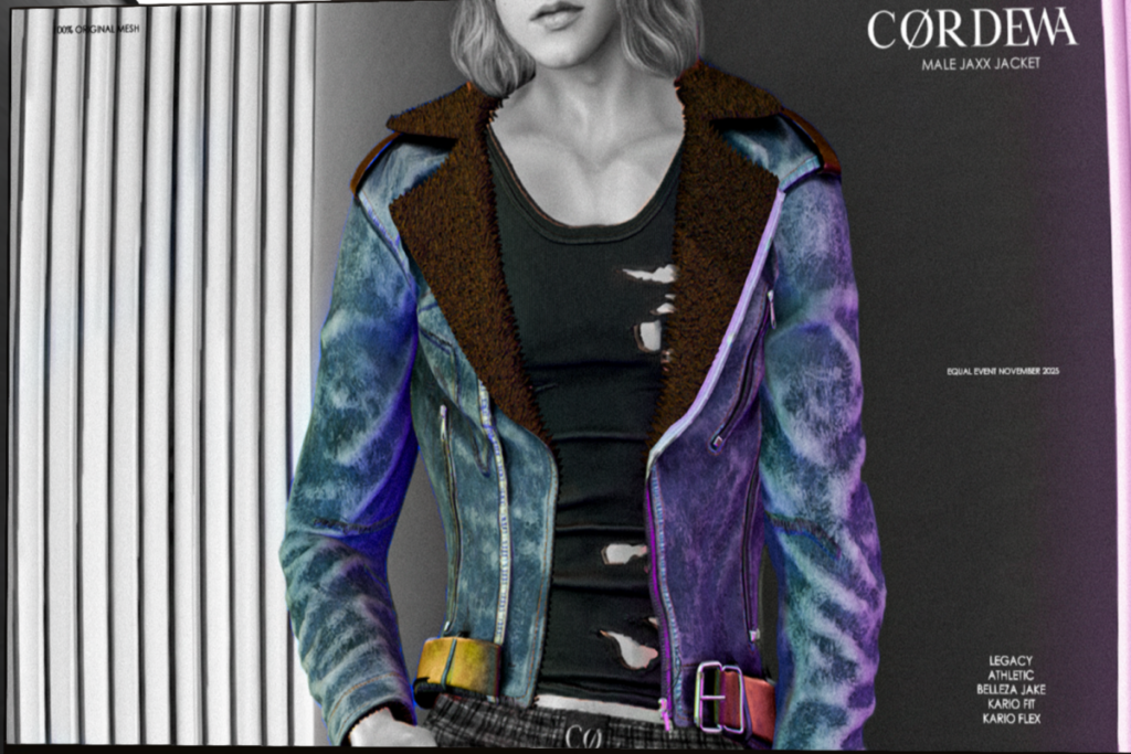 Jaxx Jacket - Athletic/Jake/Inithium/Legacy, L$399 each/L$1299 FP