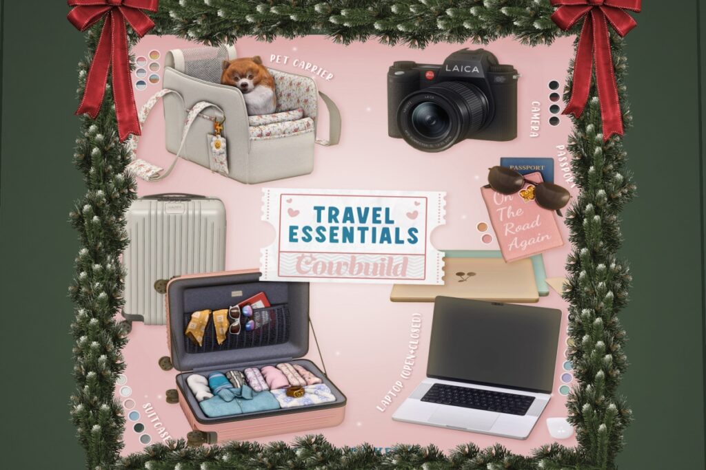 Travel Essentials Decor Set, L$599 FP