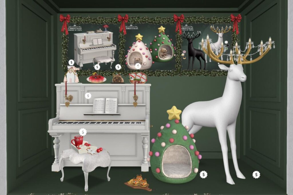 Christmas Decor Set, L$189-L$299 each/L$999 FP