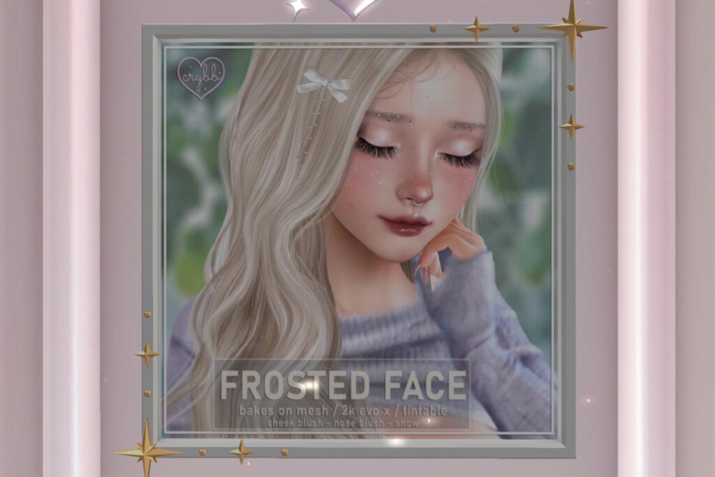 Frosted Face - EvoX, L$299
